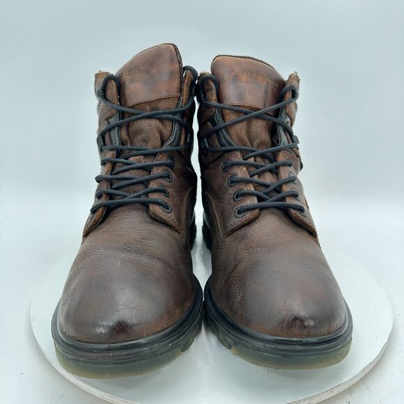 Wolverine Men Size 11.5EW W10784 Brown Leather Waterproof Ankle Work Safety Boot - Picture 2 of 11